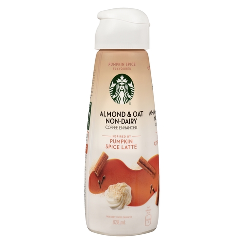 Starbucks - Almond & Oat Non-Dairy Coffee Enhancer - Pumpkin Spice Latte 828ml