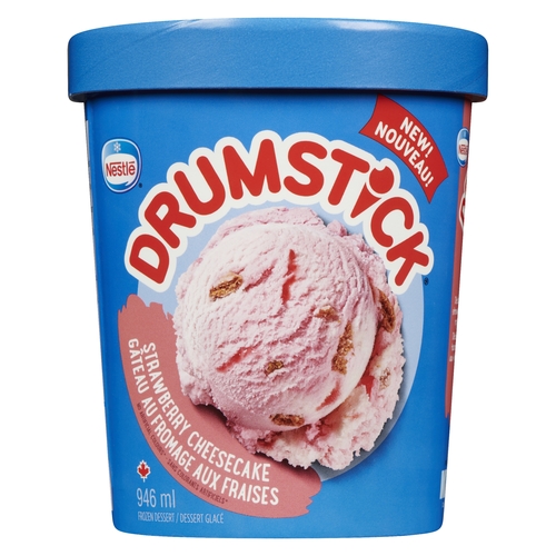 Drumstick - Frozen Dessert - Strawberry Cheesecake 946ml