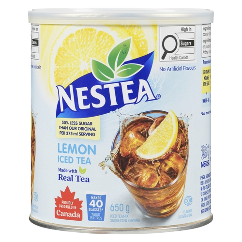 Nestea Iced Tea Mix - Lemon Iced Tea 650g, 1 Each