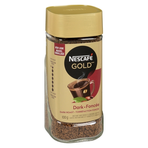 Nescafe Gold - Dark Roast Instant Coffee 100g, 1 Each