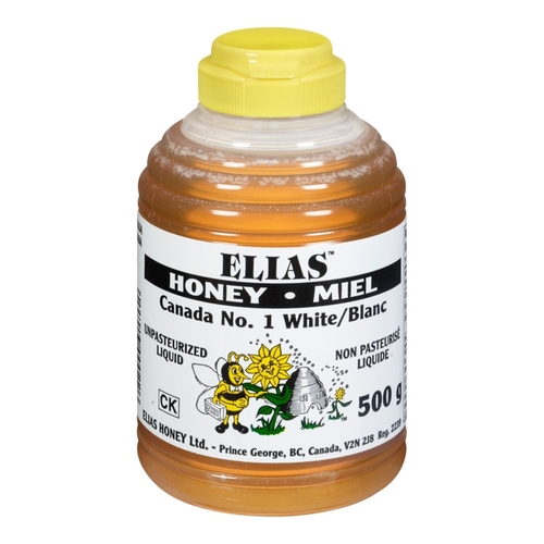 Elias - Honey - Liquid Squeeze Bottle 500g, 1 Each