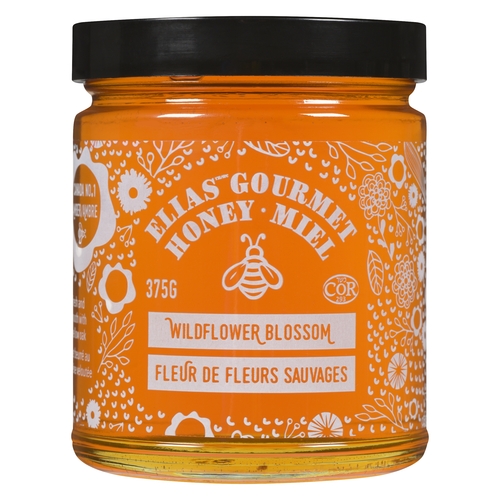 Elias - Gourmet Honey - Wildflower Blossom 375g, 1 Each