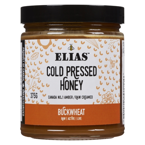 Elias - Cold Pressed Honey - Buckwheat 375g, 1 Each