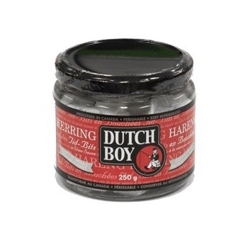 Dutch Boy - Herring Tidbits in Wine Sauce 250g, 1 Each