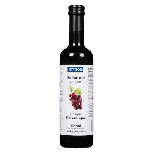 Krinos - Balsamic Vinegar 500ml, 1 Each