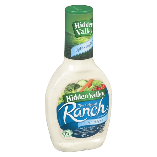 Hidden Valley - Creamy Dressing & Dip - The Original Ranch - Light 473ml, 1 Each