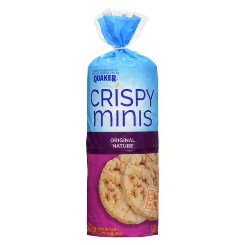 Quaker - Crispy Minis Rice Cakes - Original 127g, 1 Each