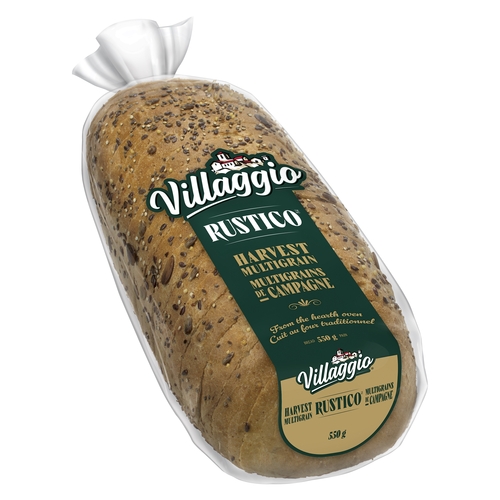 Villaggio - Rustico Bread - Harvest Multigrain 550g