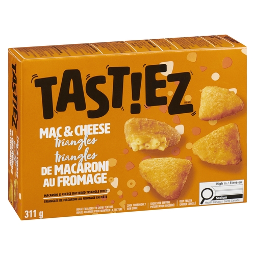 Tastiez Mac & Cheese Triangles 311g, 1 Each