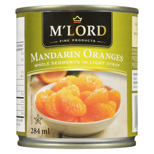 M'Lord - Mandarin Oranges 284ml