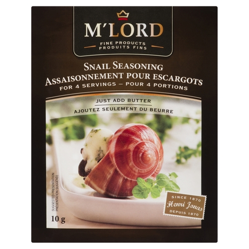 M'Lord - Escargot Snail Seasoning 10g, 1 Each