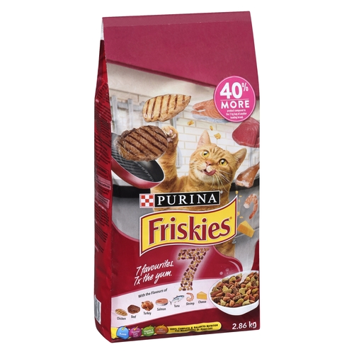 Purina - Friskies Cat Food - 7 Favourites 2.86kg, 1 Each