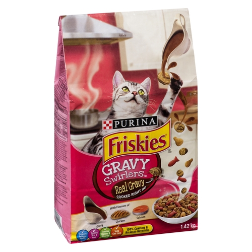 Purina - Friskies Cat Food Gravy Swirlers 1.42kg