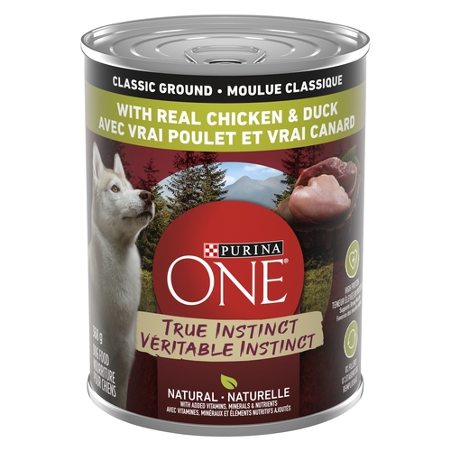 Purina One Smart Blend True Instinct Dog Food - Chicken & Duck 368g, 1 Each
