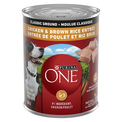 Purina One Smart Blend Dog Food - Chicken & Rice 368g, 1 Each