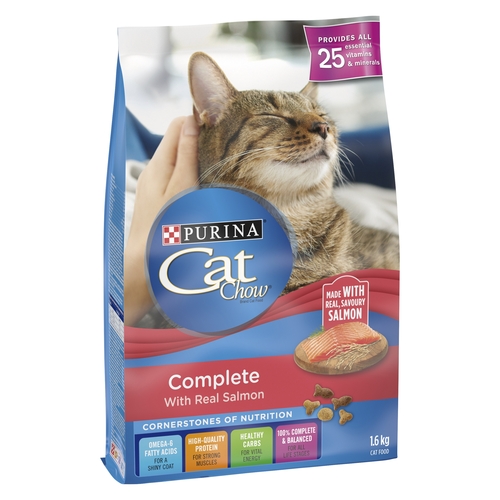 Purina - Cat Chow Cat Food Complete with Real Salmon 1.6kg