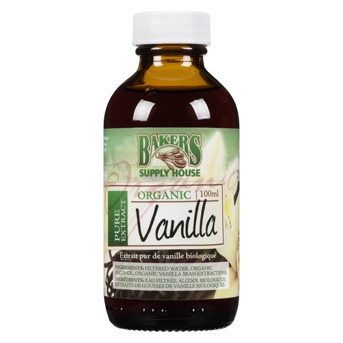 Baker's - Organic Pure Vanilla Extract 100ml, 1 Each