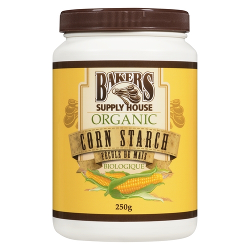 Bakers Supply House Organic Corn Starch 250g, 1 Each