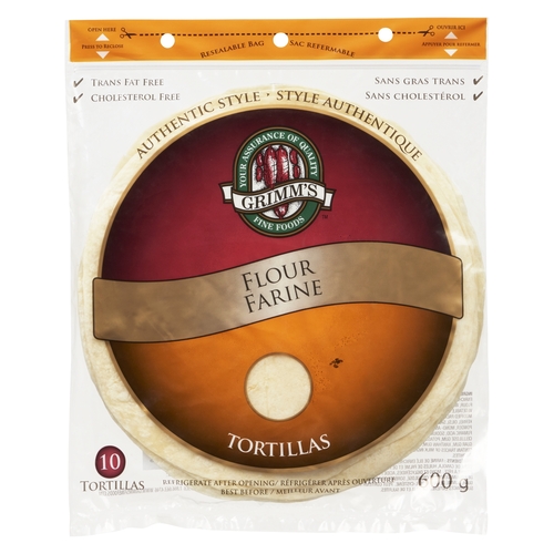 Grimm's Fine Foods - Tortillas - Flour 10pk, 1 Each