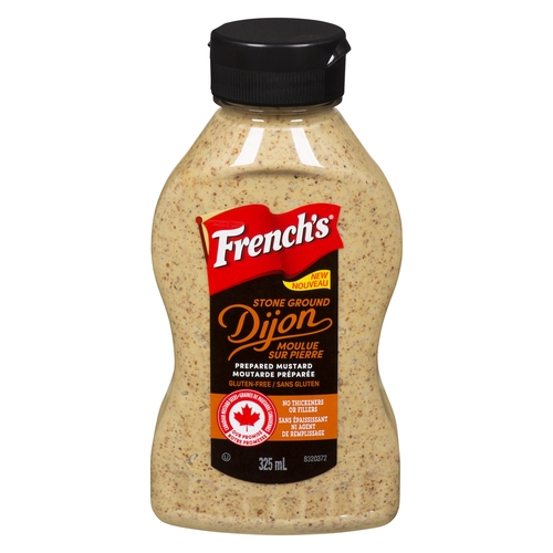 French's - Prepared Mustard - Dijon - Stone Ground 325ml, 1 Each