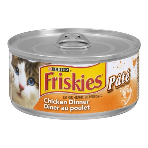 Purina - Friskies Cat Food - Pâté - Chicken Dinner 156g, 1 Each