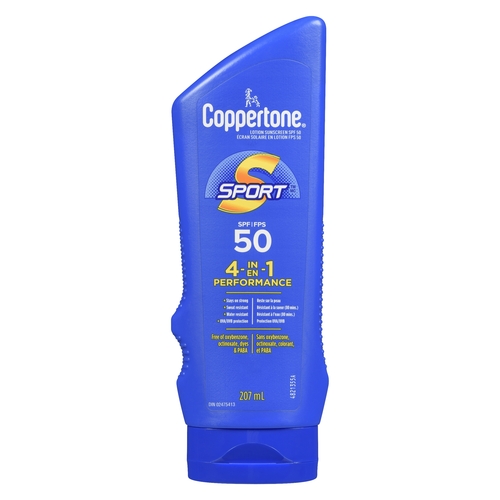 Coppertone - Sport Lotion Sunscreen SPF 50 207ml