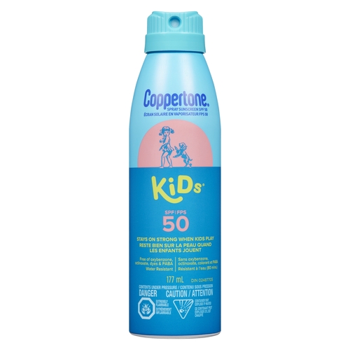 Coppertone - Spray Sunscreen - Kids SPF50 177ml, 1 Each
