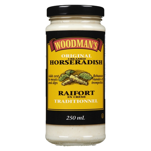Woodman's - Original Creamed Horseradish 250ml