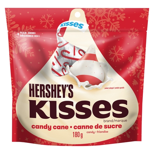 Hershey's - Kisses - Candy Cane 180g, 1 Each