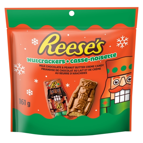 Reese's - Nutcrackers Milk Chocolate & Peanut Butter Creme Candy 161g, 1 Each