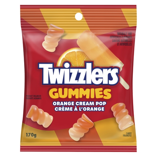 Twizzlers - Gummies - Orange Cream Pop 170g