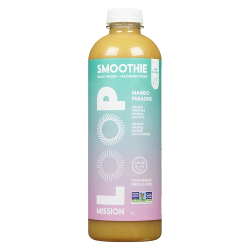 Loop Mission - Smoothie - Mango Paradise 1l, 1 Each