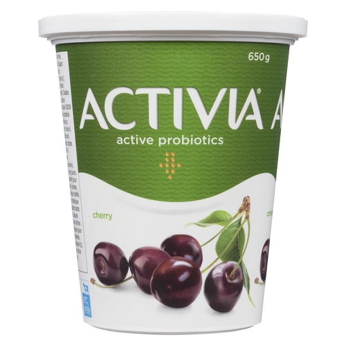 Activia - Probiotic Yogurt - Cherry 2.9% m.f. 650g, 1 Each