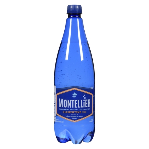 Montellier - Carbonated Natural Spring Water - Clementine 1l, 1 Each
