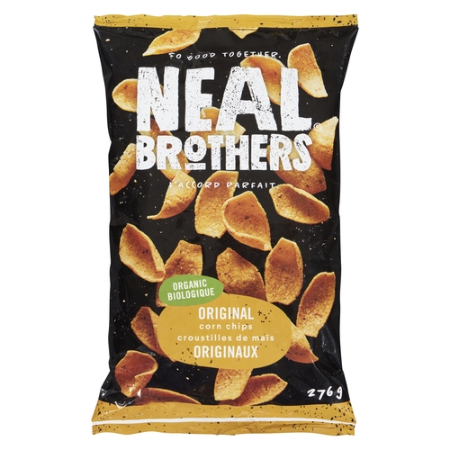 Neal Brothers - Organic Corn Chips - Original 275g, 1 Each