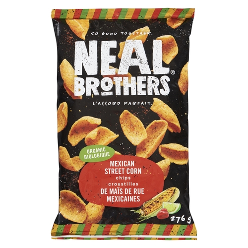 Neal Brothers - Organic Corn Chips - Mexican Street 275g, 1 Each