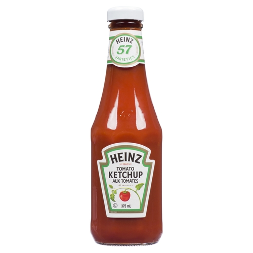 Heinz - Tomato Ketchup - Glass Bottle 375ml, 1 Each