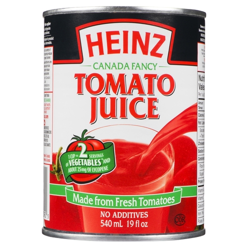 Heinz - Tomato Juice - Can 540ml, 1 Each