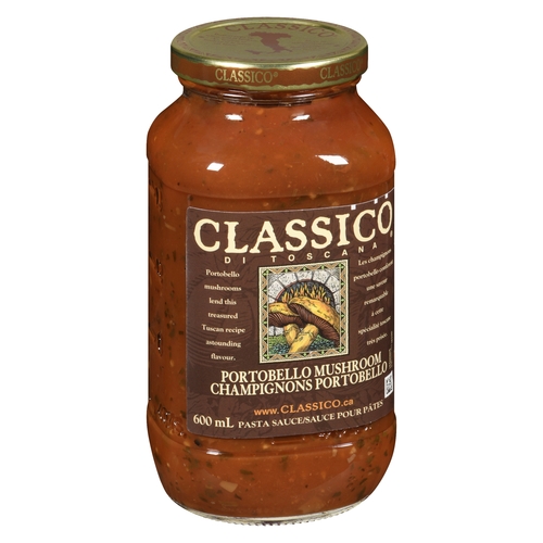 Classico - Pasta Sauce - Portobello Mushroom 600ml