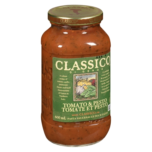 Classico - Pasta Sauce - Tomato & Pesto 600ml, 1 Each