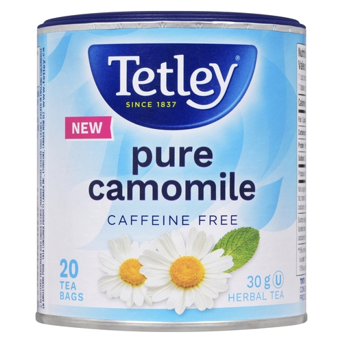 Tetley - Herbal Tea - Pure Camomile 20pk, 1 Each