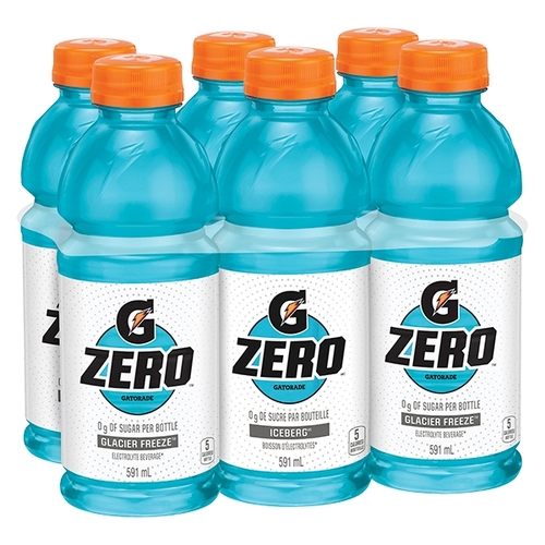 Gatorade - Zero Sugar Electrolyte Beverage - Glacier Freeze 6/591ml