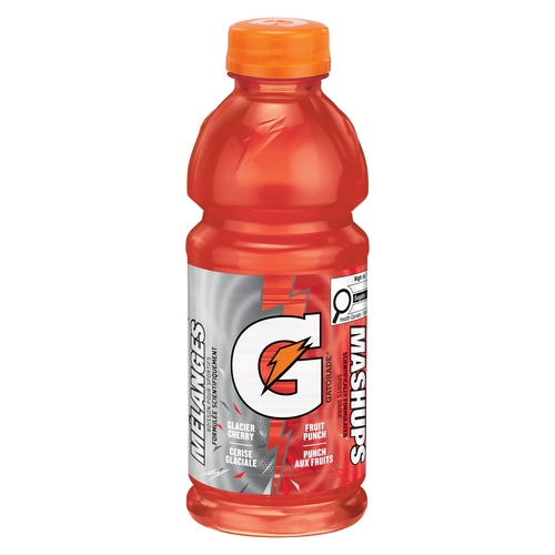 Gatorade - Mashups Sports Drink - Glacier Cherry & Fruit Punch 6/591ml, 1 Each
