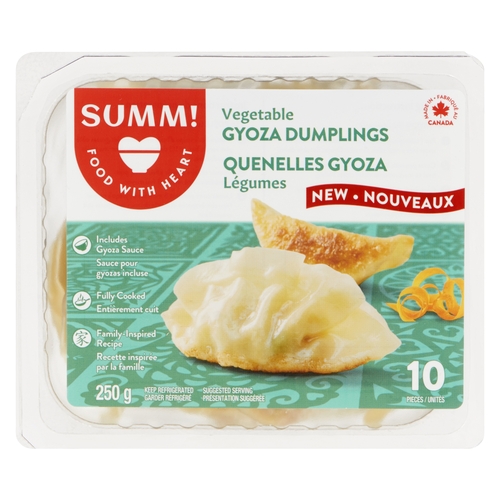 Summ! - Vegetable Gyoza Dumplings - 10 Pieces 250g