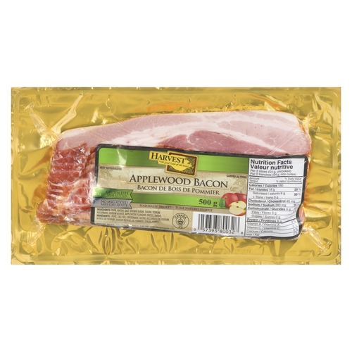 Harvest - Applewood Bacon 500g, 1 Each