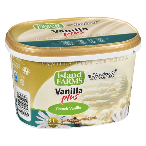 Island Farms - Vanilla Plus Ice Cream - French Vanilla 1.65l, 1 Each