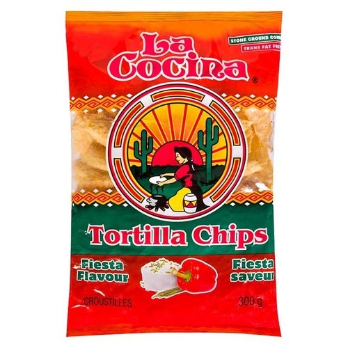 La Cocina Tortilla Chips - Fiesta Flavour 300g, 1 Each