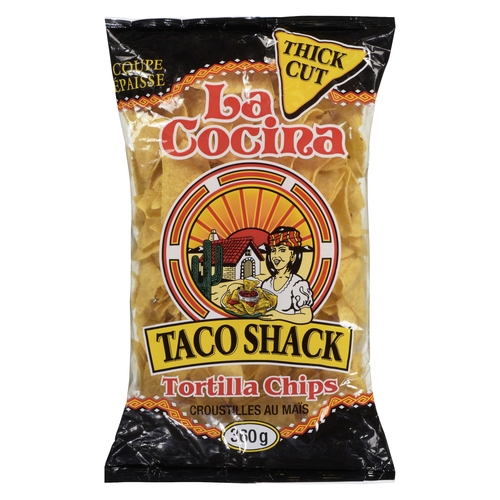 La Cocina - Tortilla Chips - Thick Cut Taco Shack 360g, 1 Each