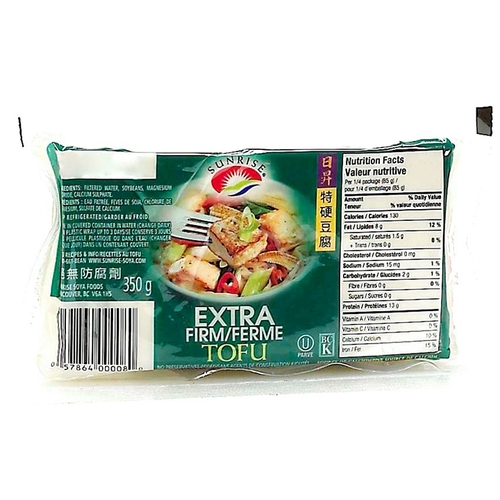 Sunrise - Tofu - Extra Firm 350g, 1 Each