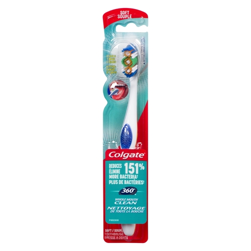 Colgate - Toothbrush - 360° - Soft, 1 Each